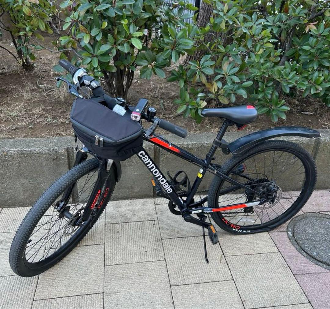 専用出品　Cannondale 24インチ　直接お引き渡し　後輪パンク