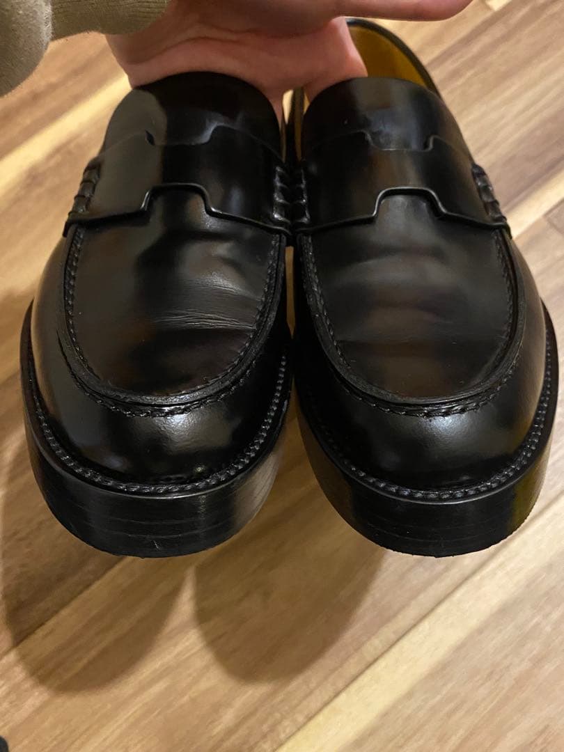 【外側美品】HERMES エルメス モカシン アワー35（22〜22.5㎝