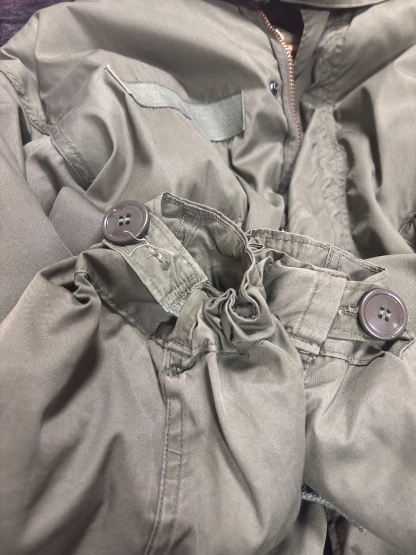 美品　m65 フィッシュテールパーカー　米軍　実物 sサイズ　フルセット