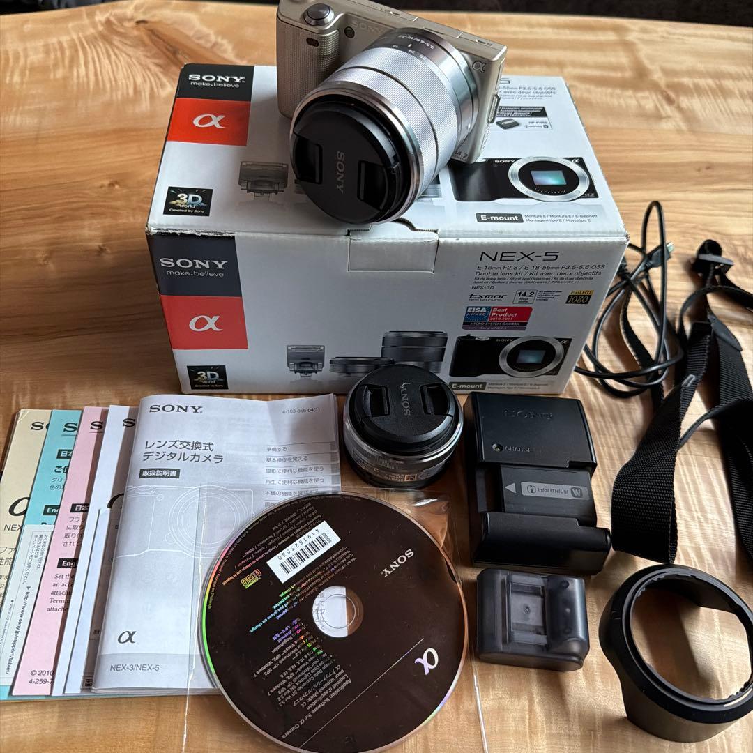 SONY レンズ交換式デジタルカメラ α NEX-5D