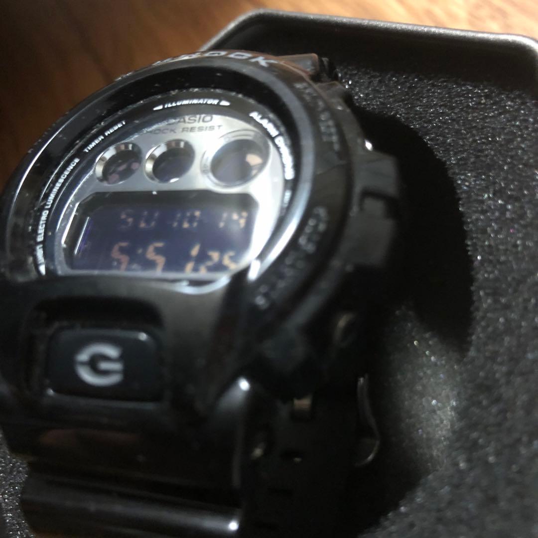 G-SHOCK DW-6900NB-1DR BKラバー 海外モデル ブラック