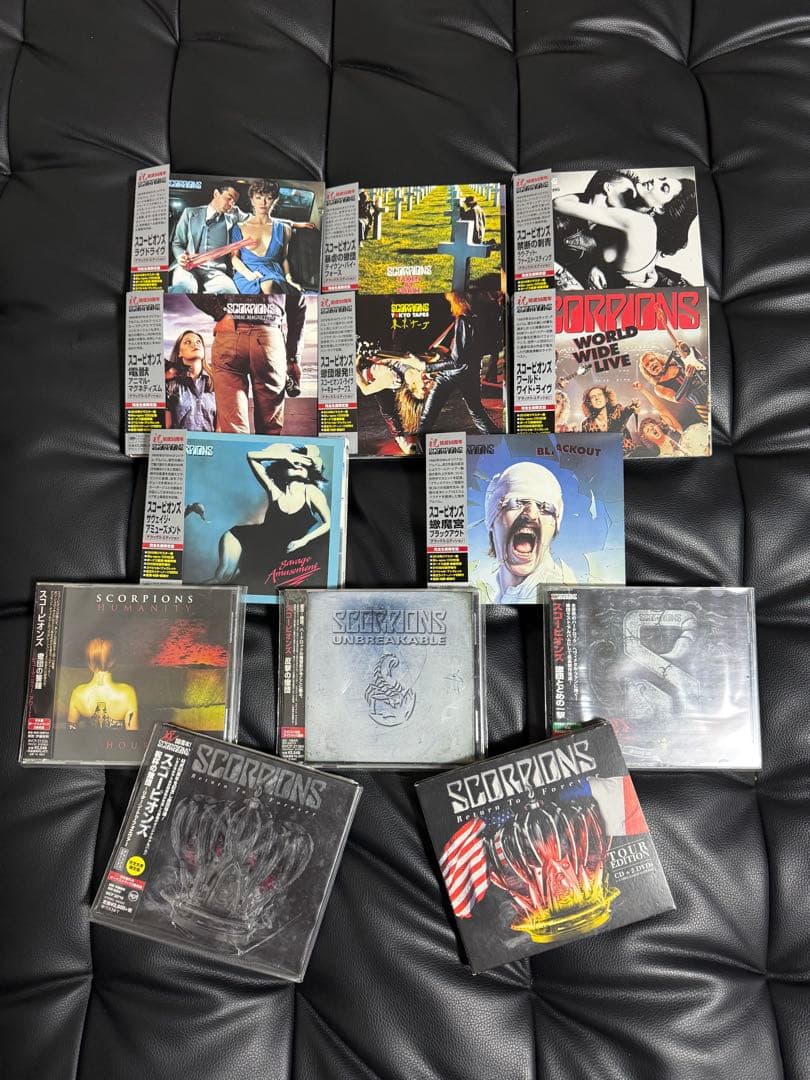50周年記念品　Scorpions 初回限定DVD付きCD