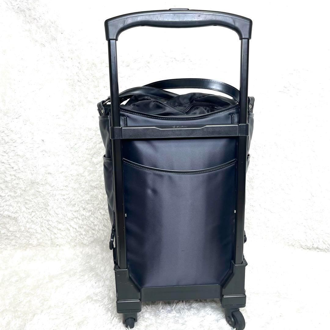 極美品 SWANY スワニー キャリーケース トラベルバッグ 4輪キャリー