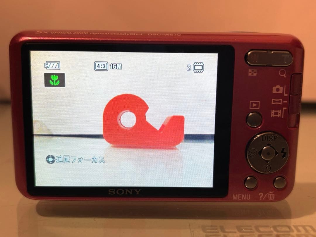 ソニー　SONY Cyber-shot DSC-W570 ピンクローズ