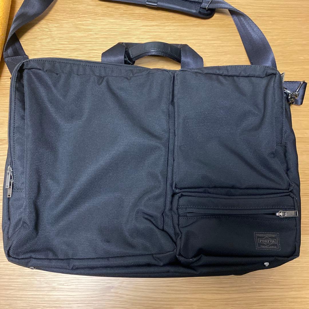 PORTER 2WAY ビジネスバックブラック