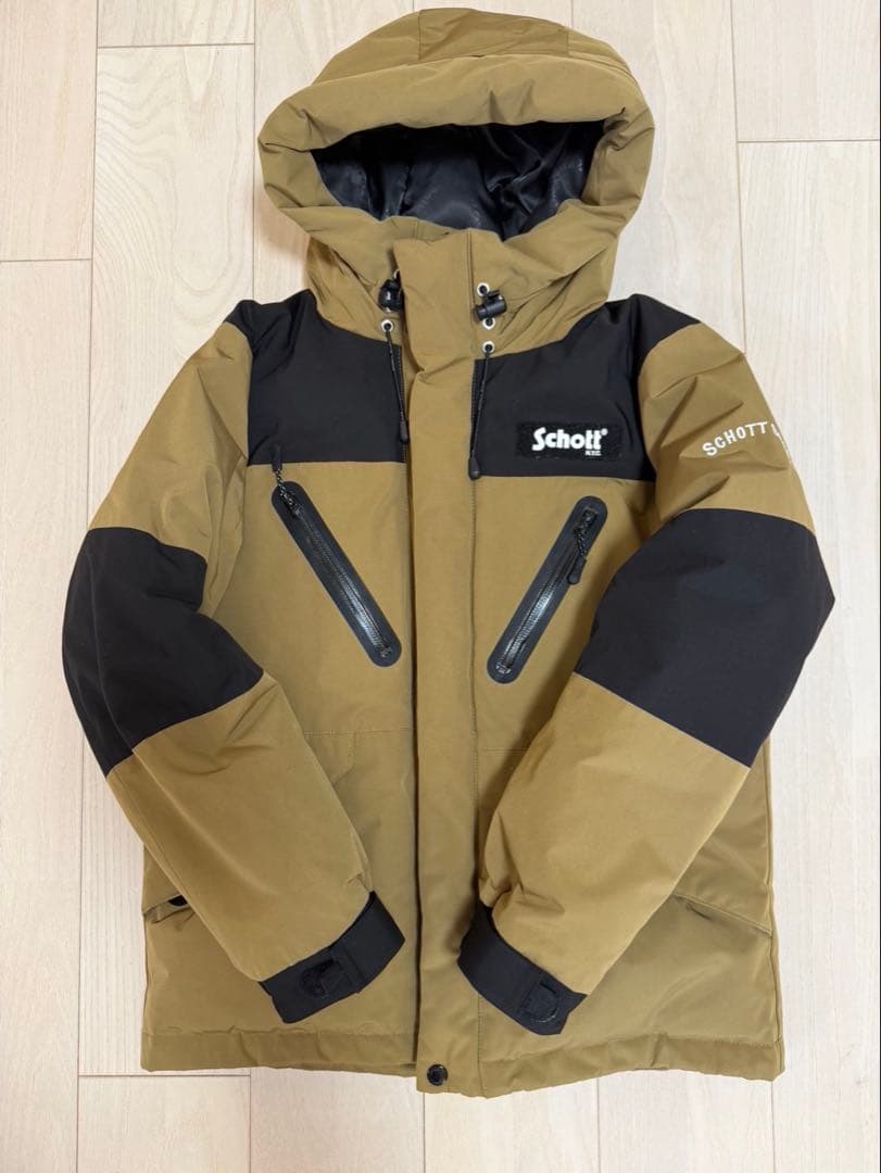 【大幅値下】Schott ×FREAK’S STOREダウンジャケット カーキ