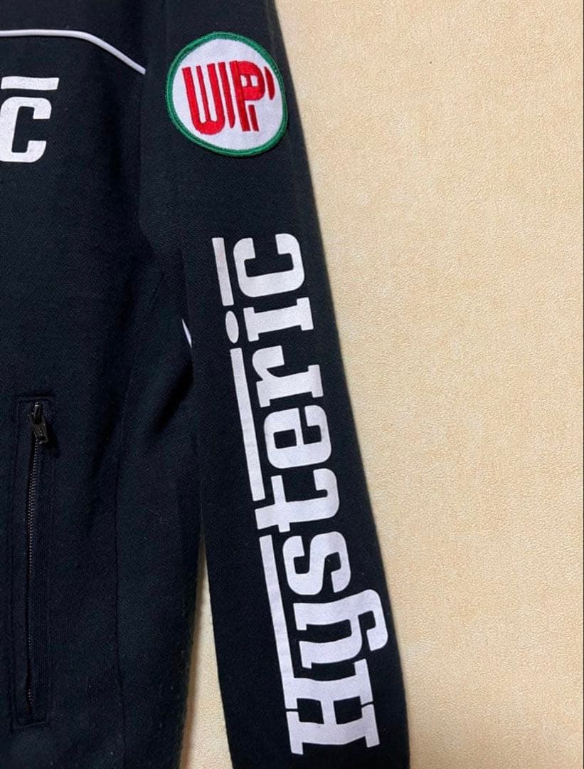 HYSTERIC GLAMOUR レーシングジャケット　ブラック