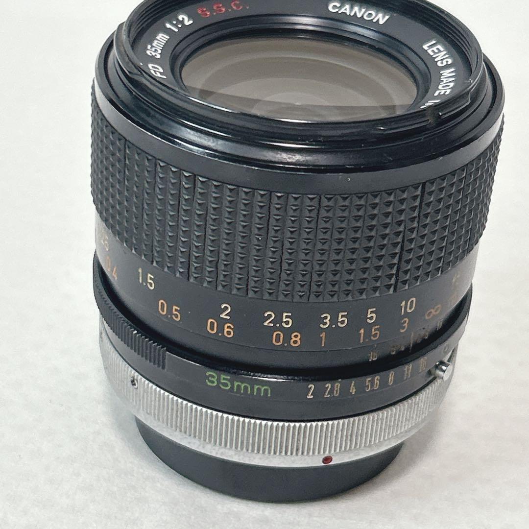 Canon キヤノン FD 35mm F2 S.S.C