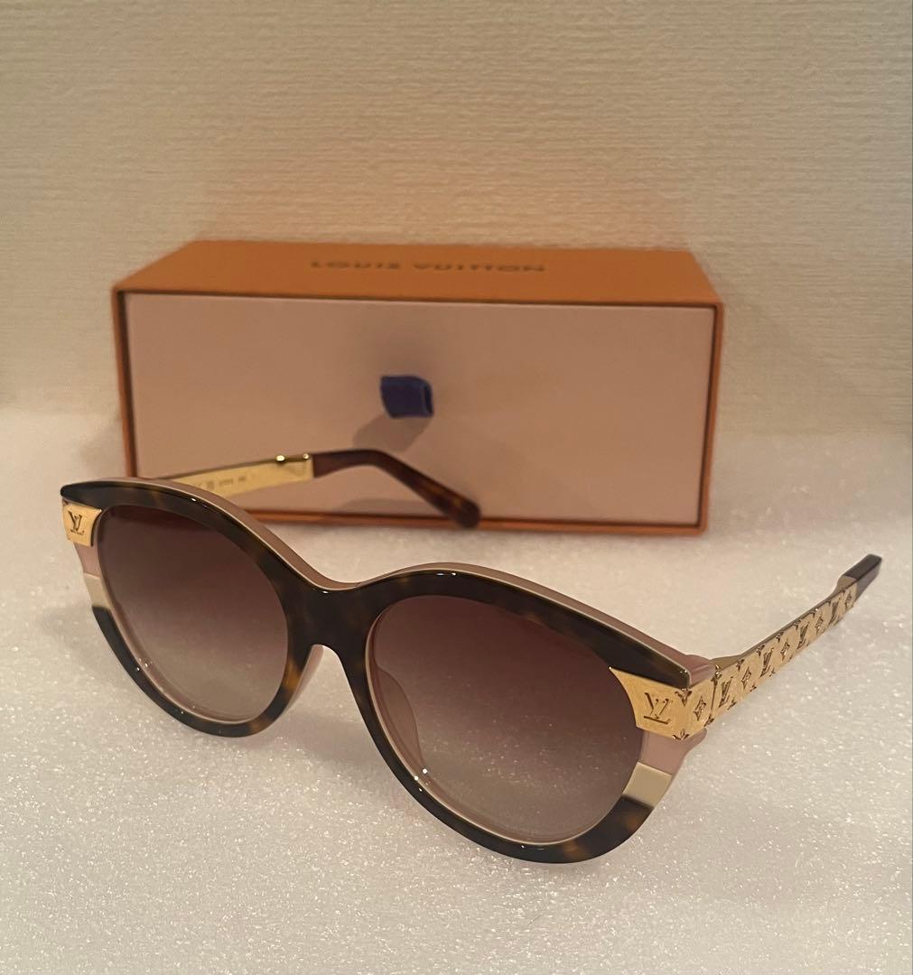 ルイ・ヴィトン サングラス LVプティ スプソン キャットアイ