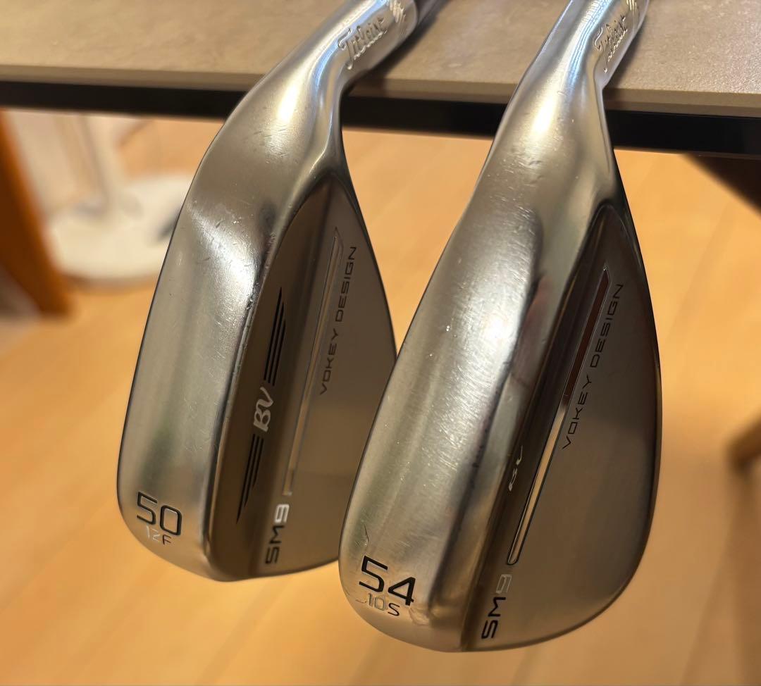 タイトリスト ボーケイ SM9 ウェッジ ツアークローム 50& & 54
