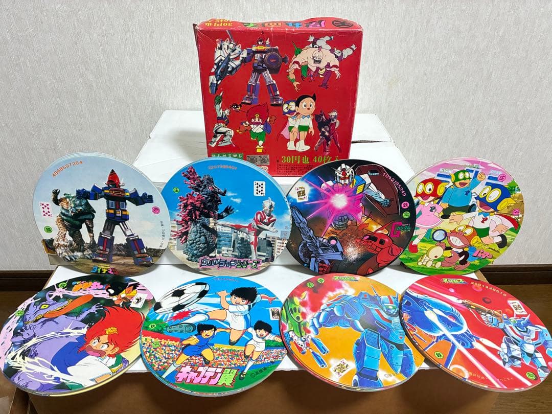 パーマン メンコ　アマダ　角面子　厚丸面子　キン肉マン　昭和レトロ