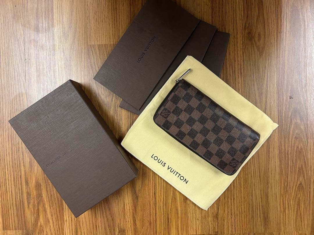s*9様 LOUIS VUITTON ダミエ 長財布