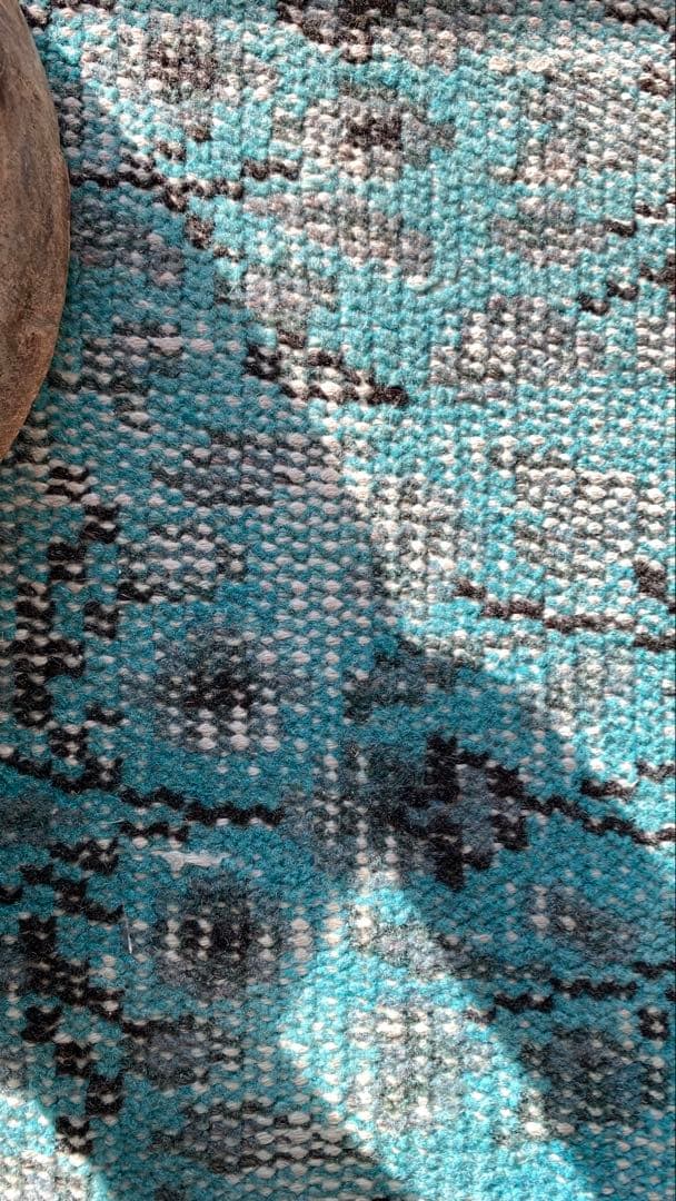 110×197 \"TEAL” ViNTAGE TURKiSH RUG