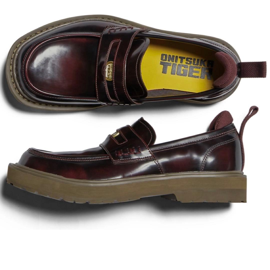 【新品】箱あり23cmオニツカタイガー ローファー ブラウン