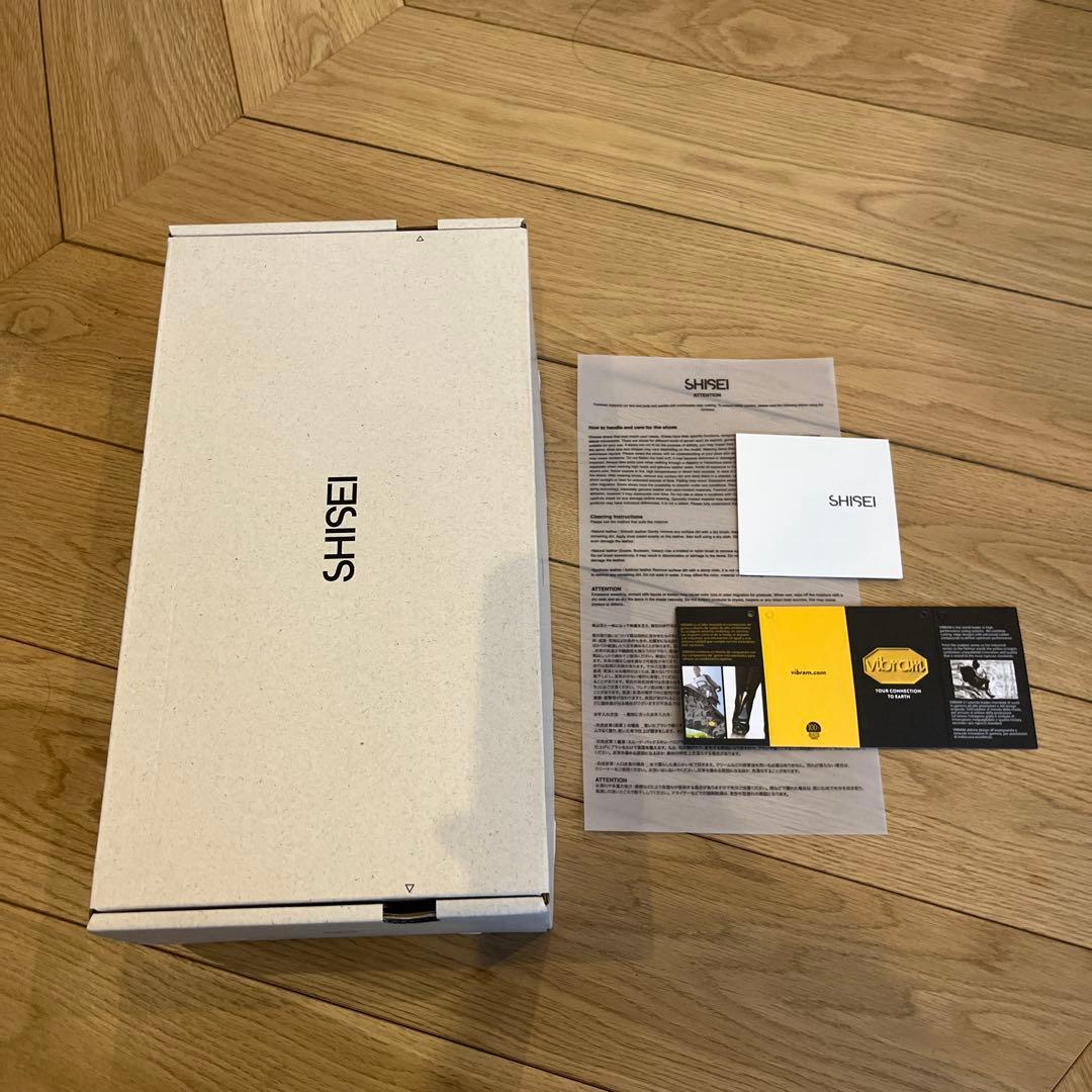SHISEI スクエアローファー24.5cm(37.5)