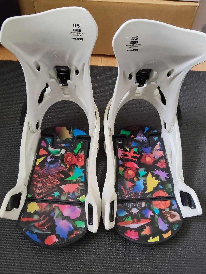 FLUX DS Step On® 24-25モデル メンズSサイズ ホワイト