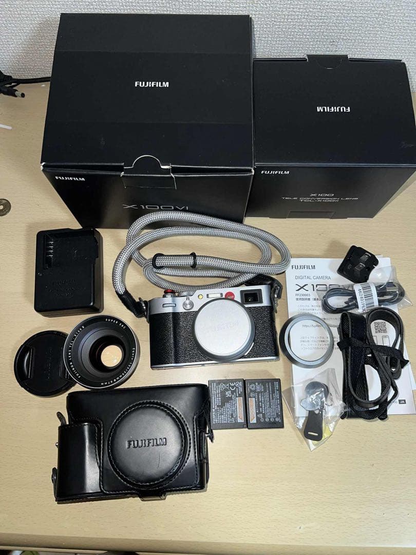 超美品Fujifilm X100VI TCL-X100II セット豪華オマケ多数