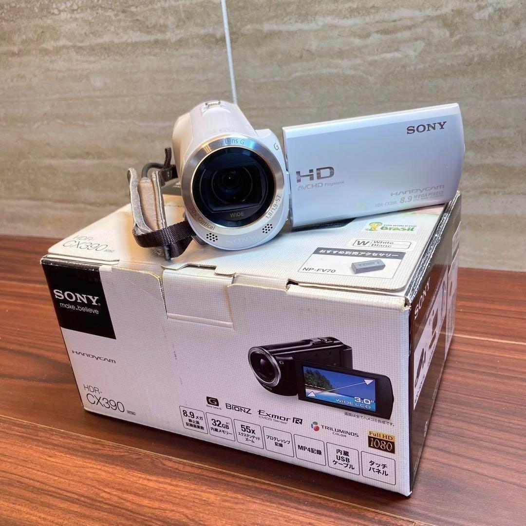 SONY HDR-CX390 ビデオカメラ ほぼ新品 3406