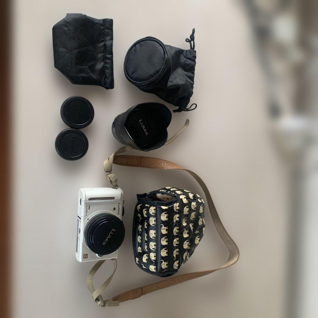 二眼レフ　Lumix Panasonic ロッソ