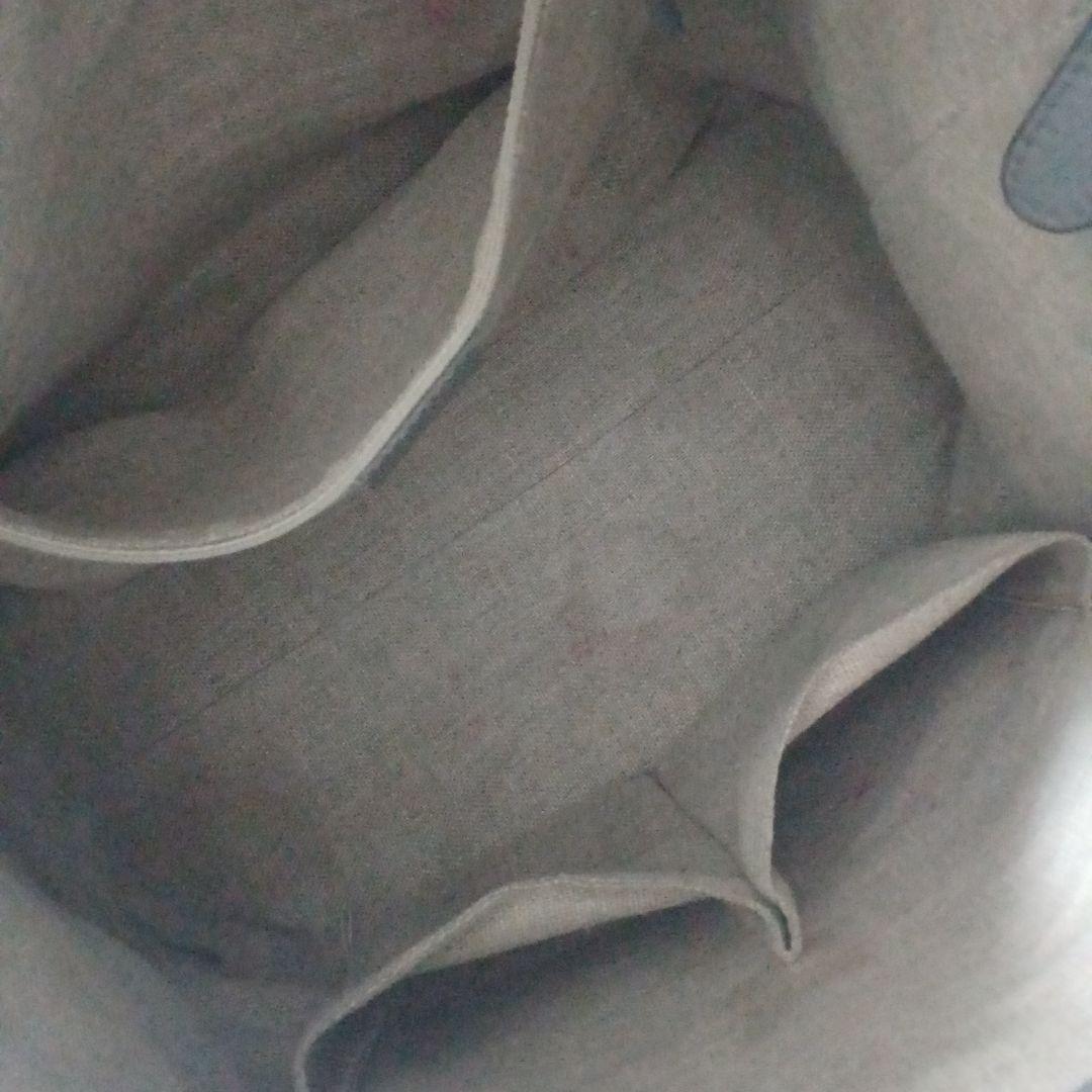 GUCCI グレー ハンドバッグ　ショルダーストラップ2way