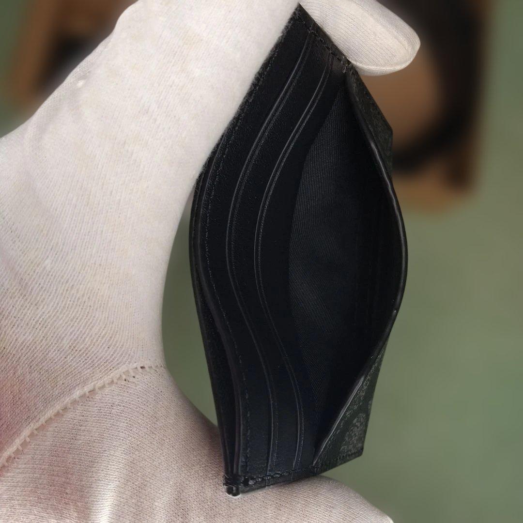 ★良品★コーチCOACH ブラックベルト＆カードケースセット