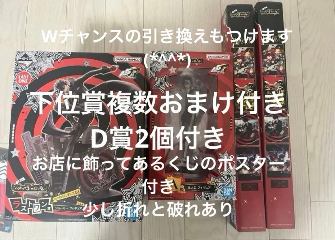 一番くじ 『ペルソナ５ ザ・ロイヤル』ラストワン賞,A賞、ポスター