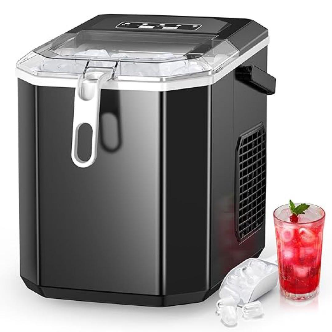 ⭐️製氷機⭐️家庭用 高速 自動製氷機 最短6分 1.2L水タンク氷サイズ調整可能✨