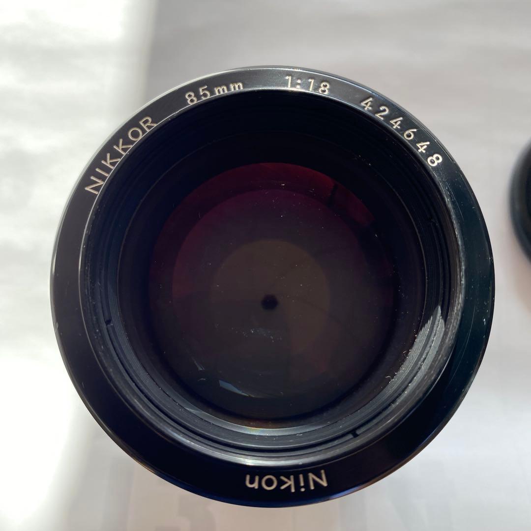 レンズ(ズーム) Nikon NIKKOR 85mm 1:1.8