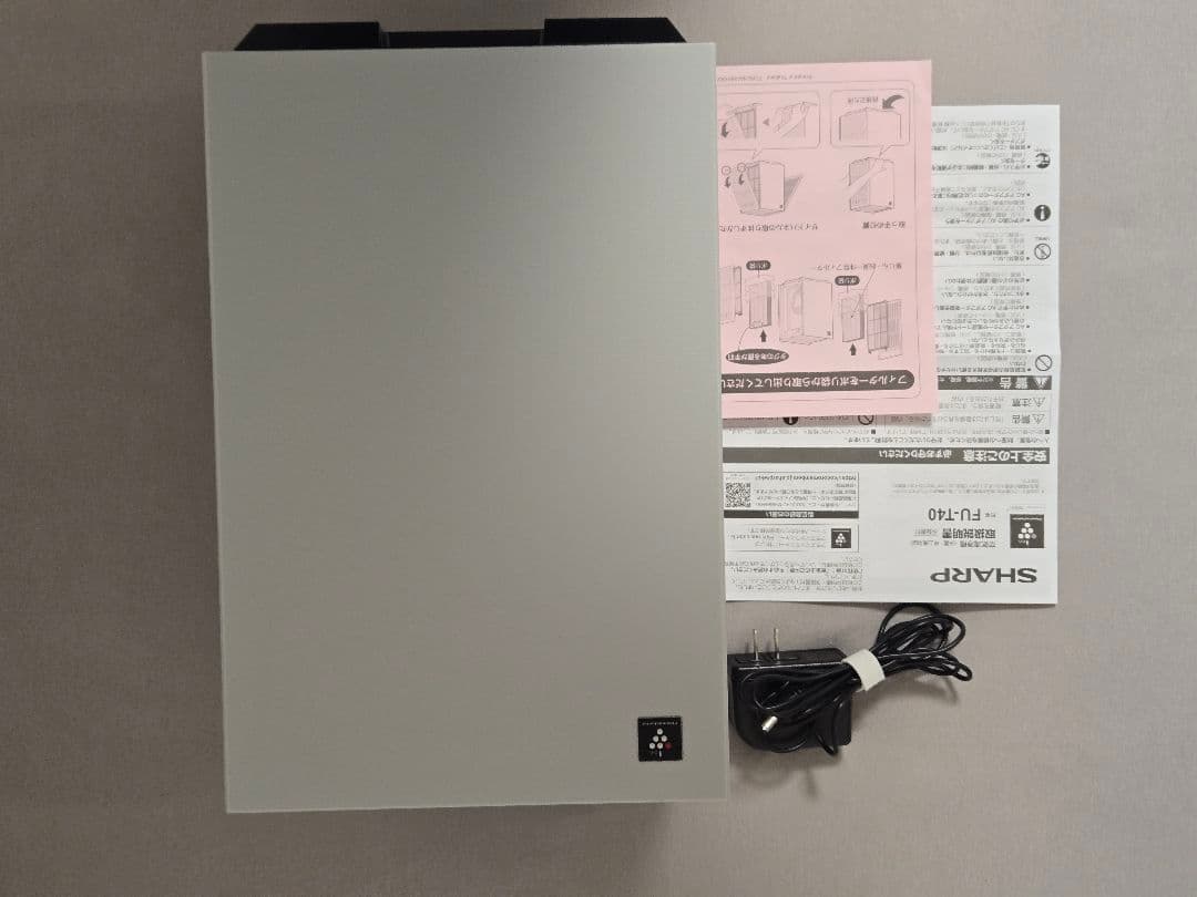 【中古】 SHARP シャープ 空気清浄機 FU-T40-W 2025年製