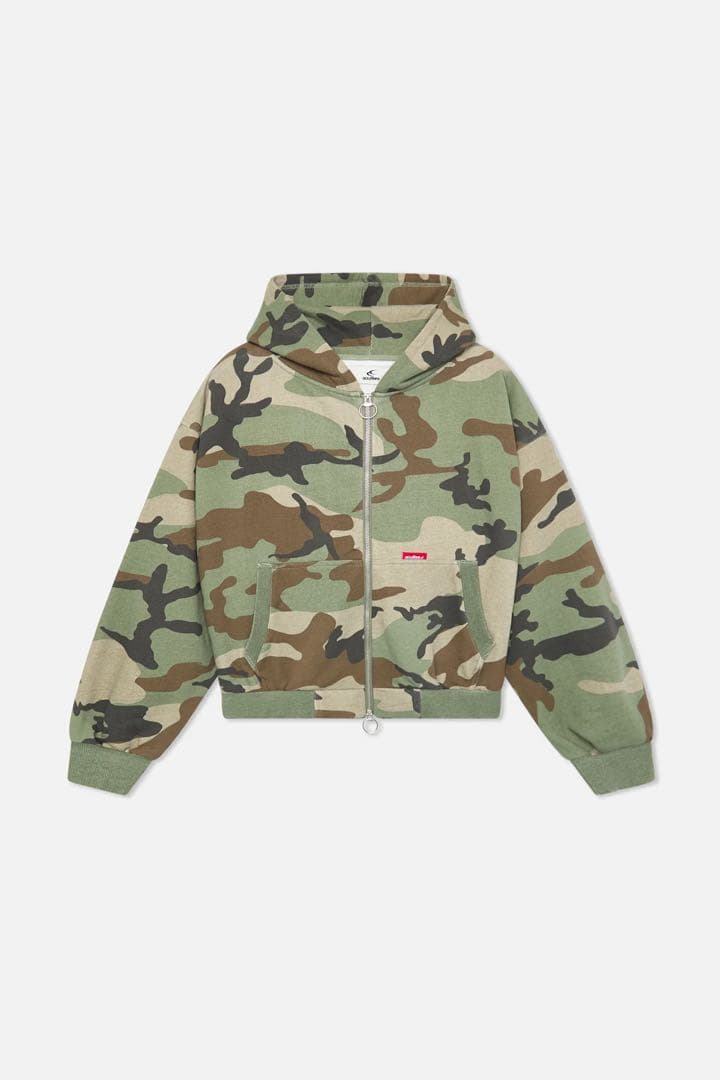 scuffers SCFF Camo Zipper XS迷彩パーカー