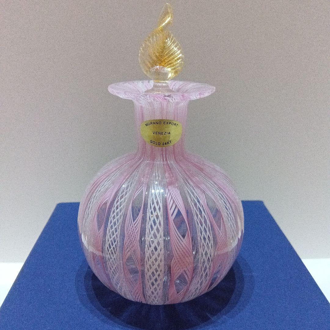 ベネチアンガラス ベネチアングラス ガラス　香水瓶