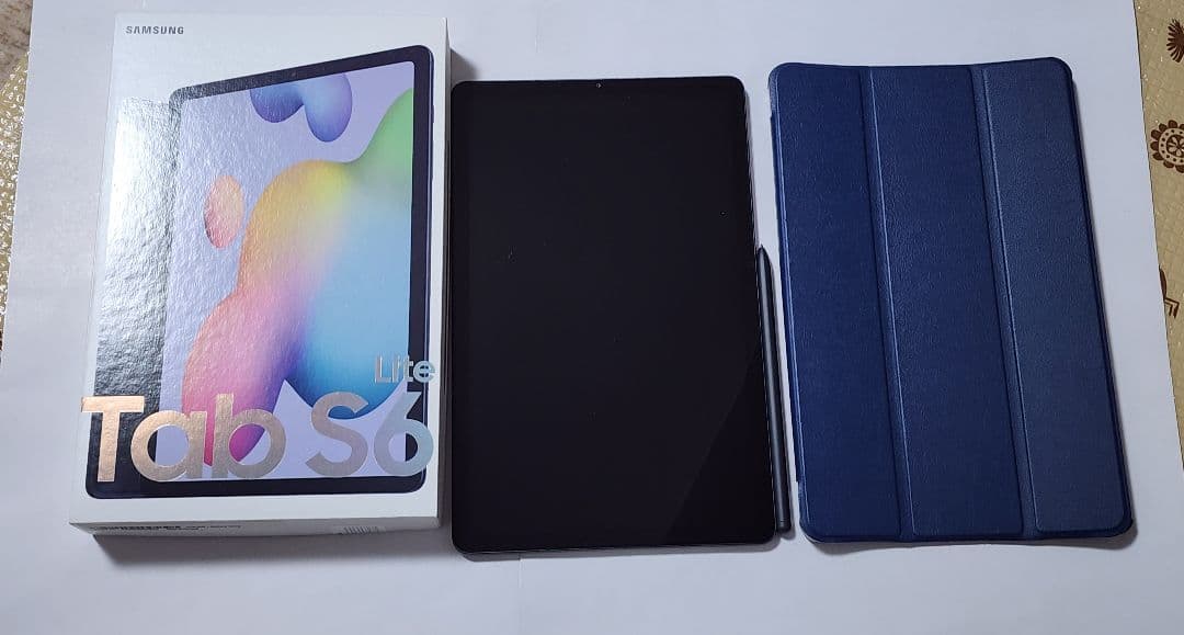 samsung galaxy Tab S6 Lite 本体、箱、ペン、ケース付き