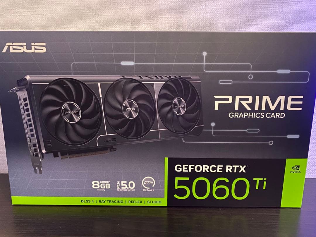 【新品】 ASUS 5060Ti グラフィックボード