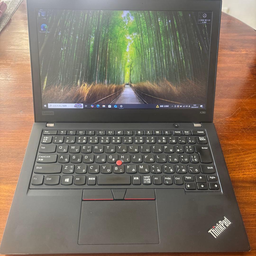 Windowsノート本体 Lenovo ThinkPadX280 Windows10 Pro Corei5