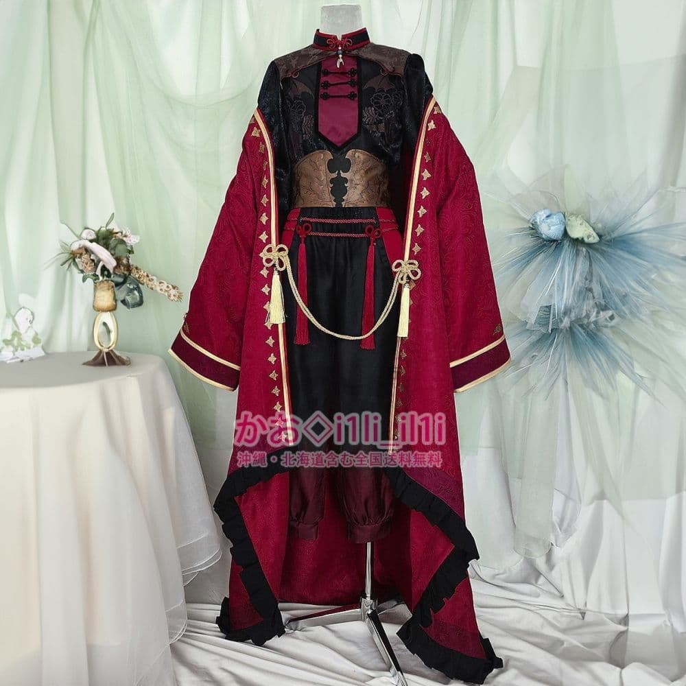 バーチャルYouTuber 葛葉 九龍レトロ 中華服 コスプレ衣装