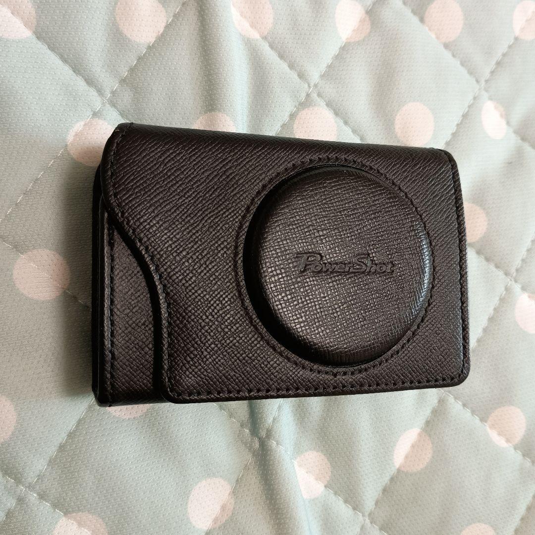【中古】PowerShot S120。レザーのケースとストラップ付