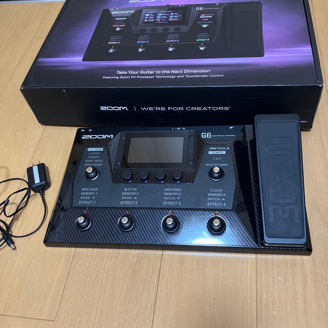 【お値下げしました】 ZOOM G6 ギターエフェクター