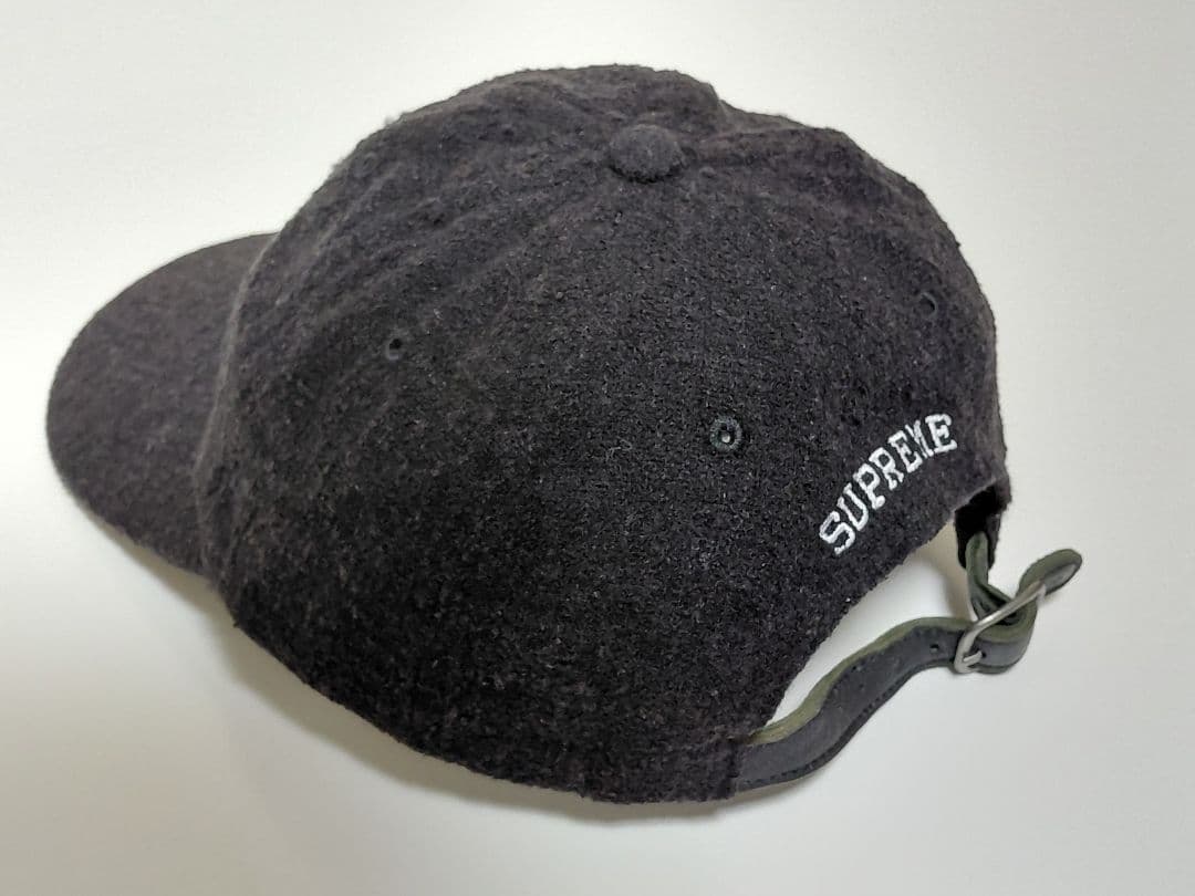 Supreme　Terry　S Logo　6-Panel　\"Black\"
