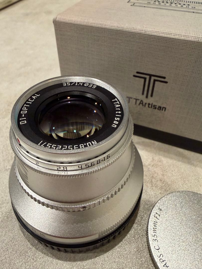 TTArtisan 35mm f/1.4 シルバー Nikon Zマウント