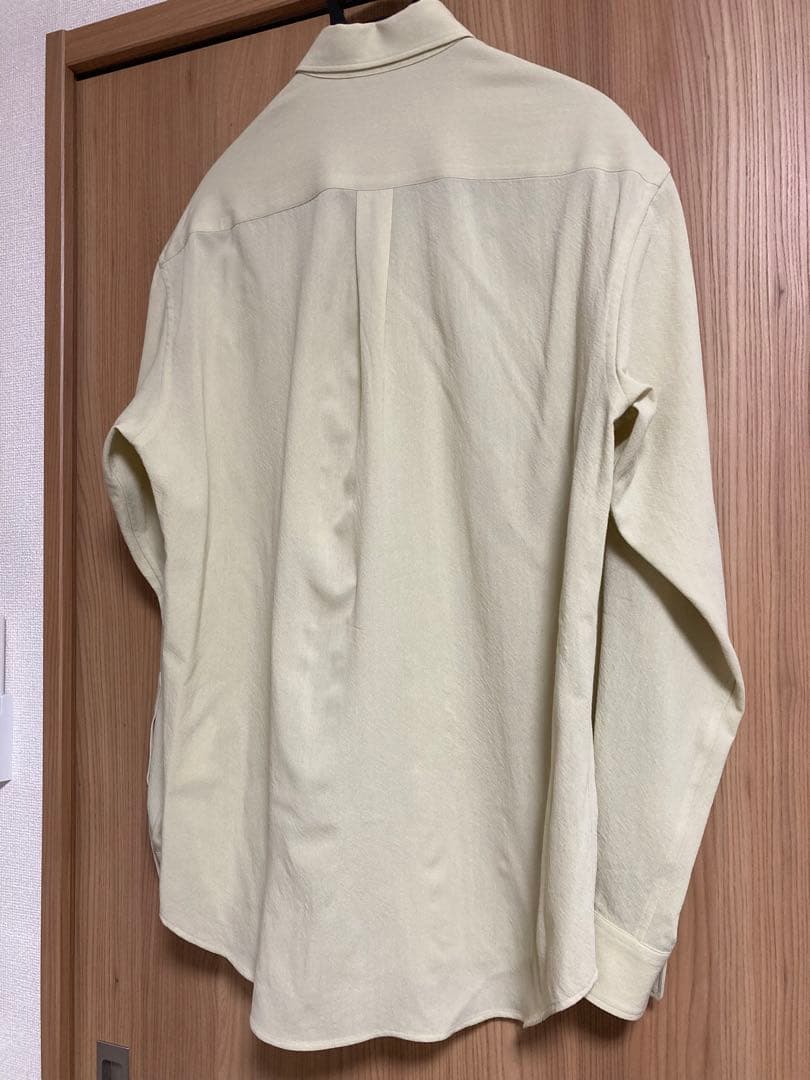 トップス AURALEE 23SS HARD TWIST WOOL VIYELLA