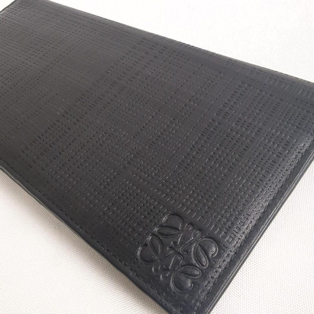 【美品】LOEWE ロエベ 折り 長財布 札入れ アナグラム ロゴ