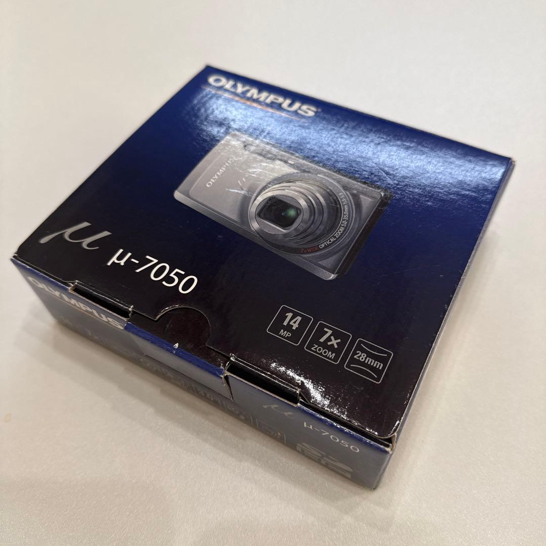 【OLYMPUS】μ-7050 コンパクト デジカメ/ピンク 動作確認済