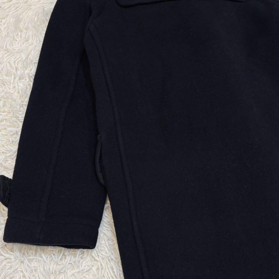 ロンドントラディション　フード付きダッフルコート　(F)　黒　イギリス製