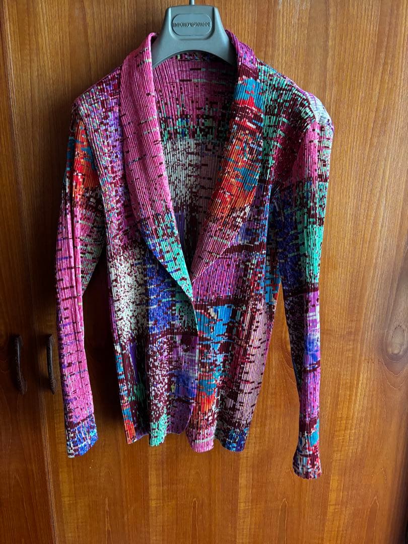 ISSEY MIYAKE FETE マルチカラージャケット