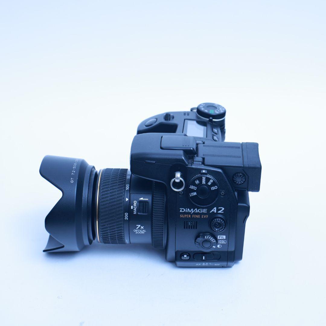 スマホ転送可 デジタルカメラ MINOLTA Dimage　A2 CFカード等付