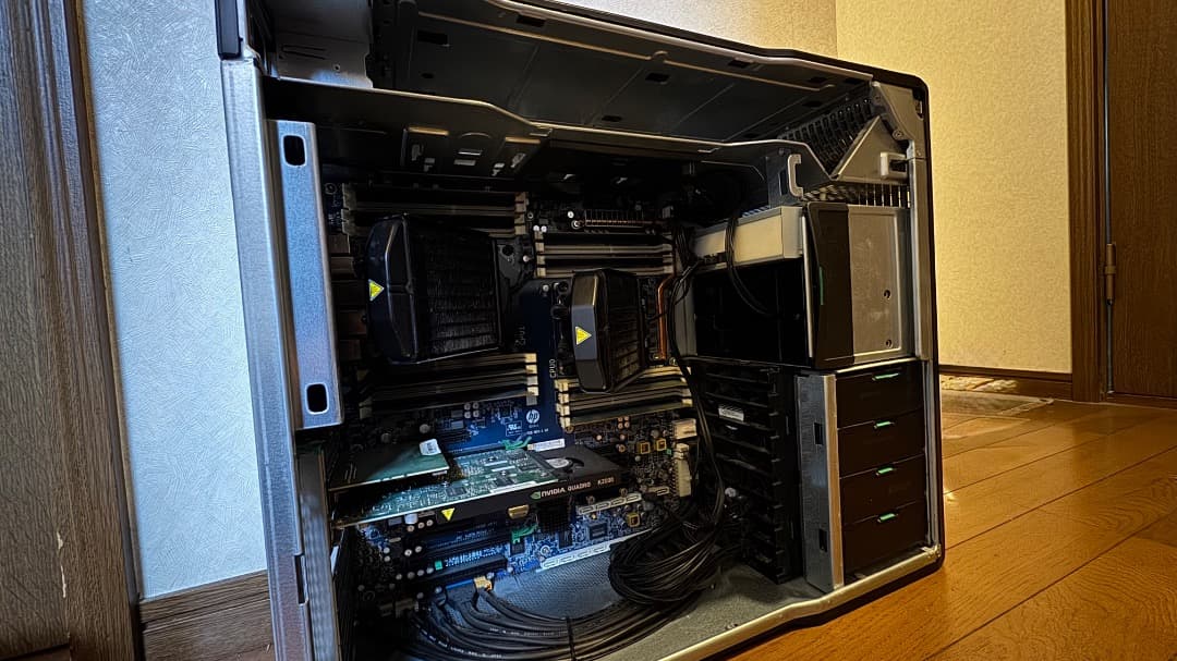 【タワー型WS】HP Z820 Workstation