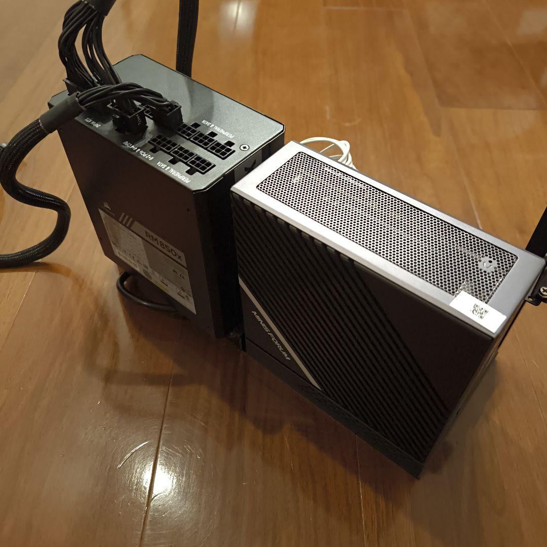 Minisforum B550 5700G 32GB/512GB RM850x付