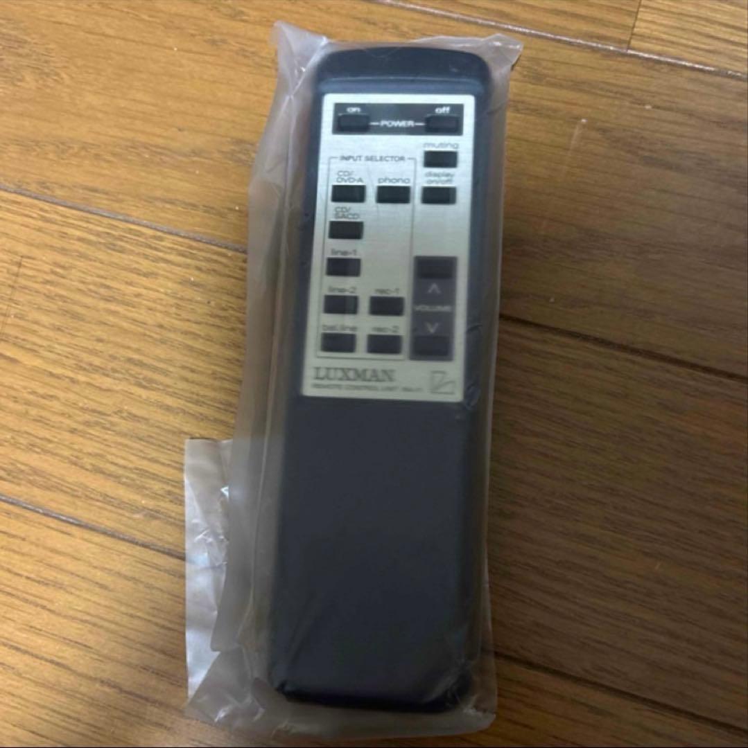 LUXMAN ラックスマ L-505sII プリメインアンプ、リモコン付きです。