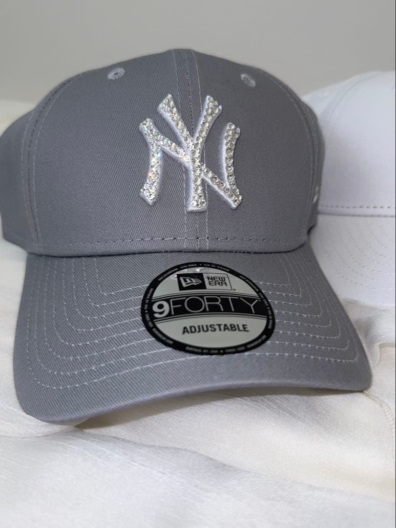 cocoa・.。*・.。*ニューエラキャップ スワロフスキーサイドロゴあり