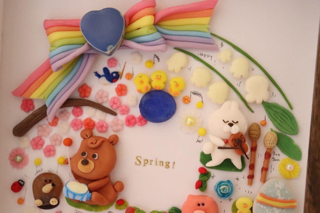 【お花の中で演奏会】シーグラスアート　オーク